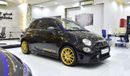 Abarth 595 EXCELLENT DEAL for our Abarth 595 Scorpioneoro ( 2022 Model ) in Black Color GCC Specs