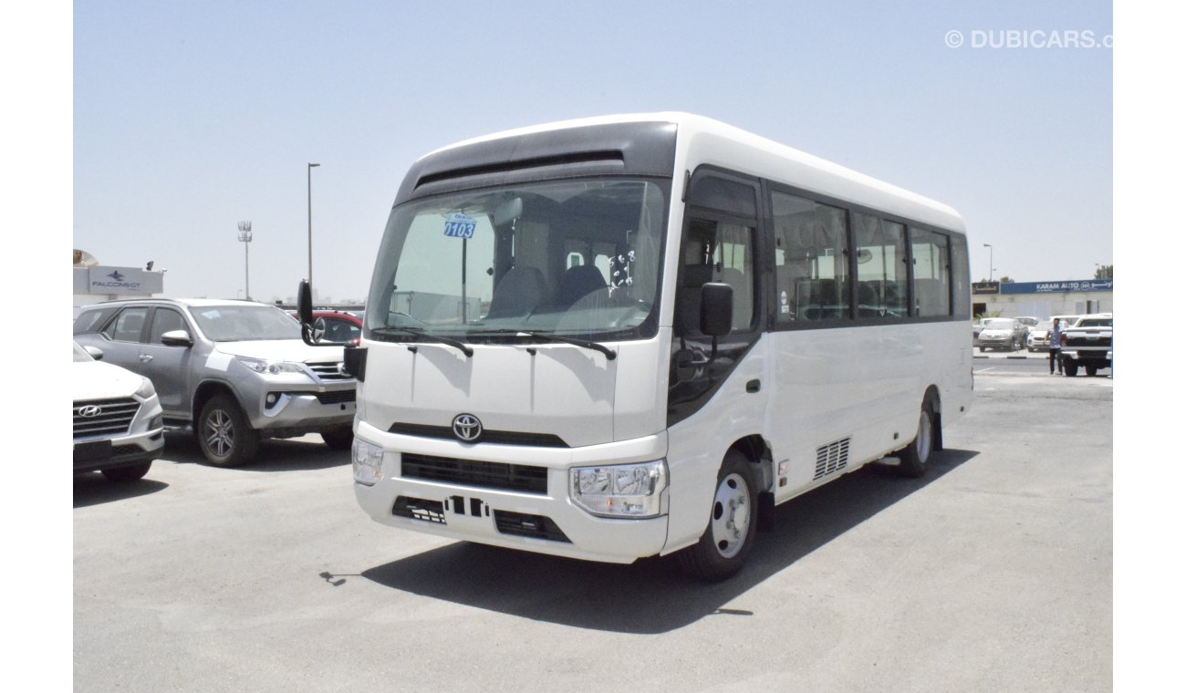 Toyota Coaster 23 SEATER 4.0L ENGINE DIESEL WITH AUTOMATIC ORIGINAL AC , DRIVER AND PASSENGER AC ONLY FOR EXP