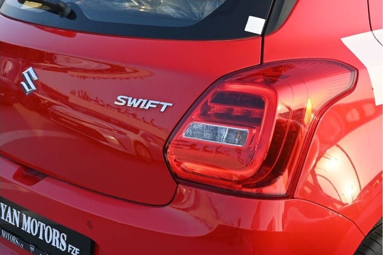 Suzuki Swift GLX 1.2L Suzuki Swift 1.2L Petrol FWD, Model 2024, Color Red