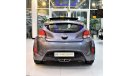 هيونداي فيلوستر ORIGINAL PAINT ( صبغ وكاله ) Hyundai Veloster 2015 Model!! in Grey Color! GCC Specs