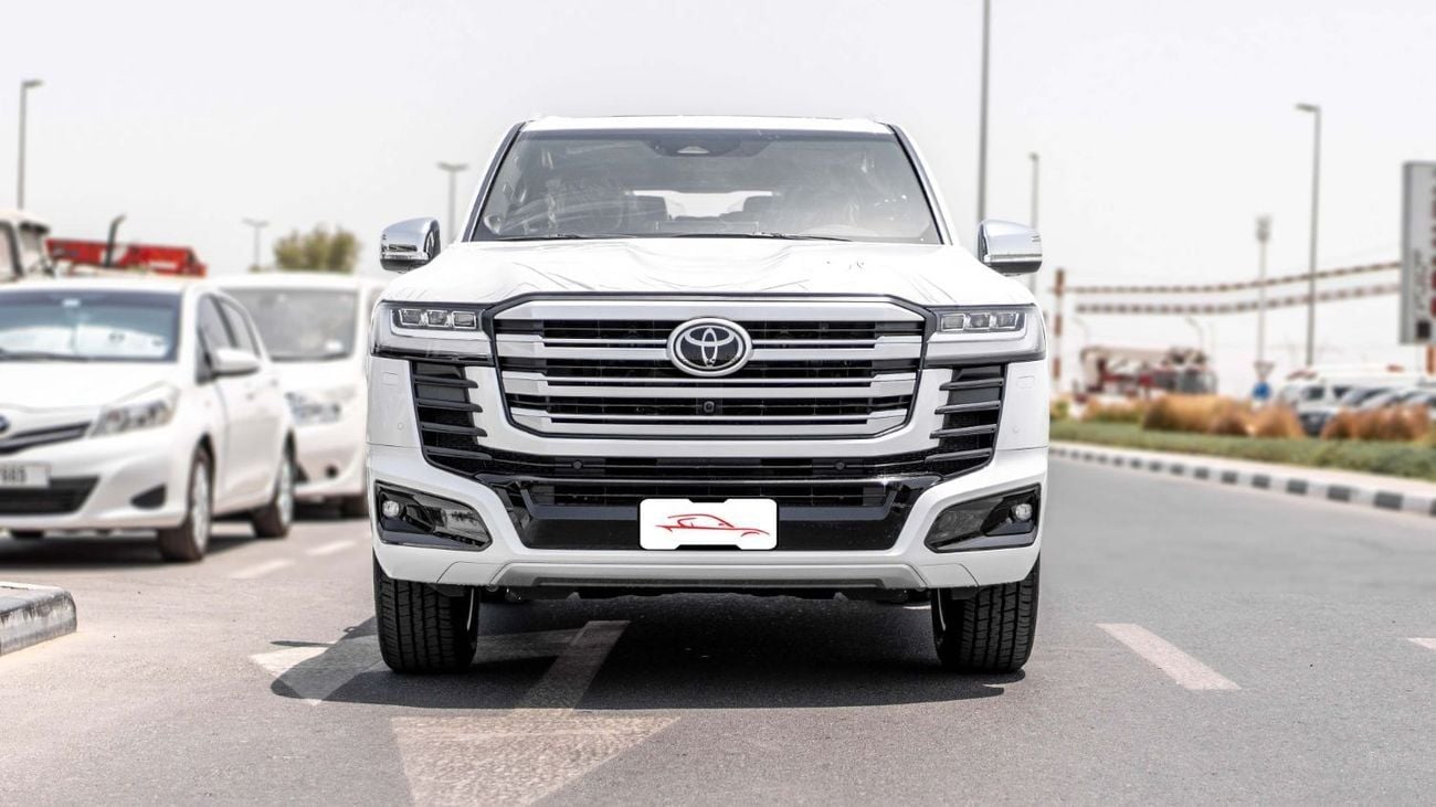 Toyota Land Cruiser 3.5T VXR Hybrid 2026 Toyota Land Cruiser 300 VXR 3.5L AT Hybrid (White-Red)