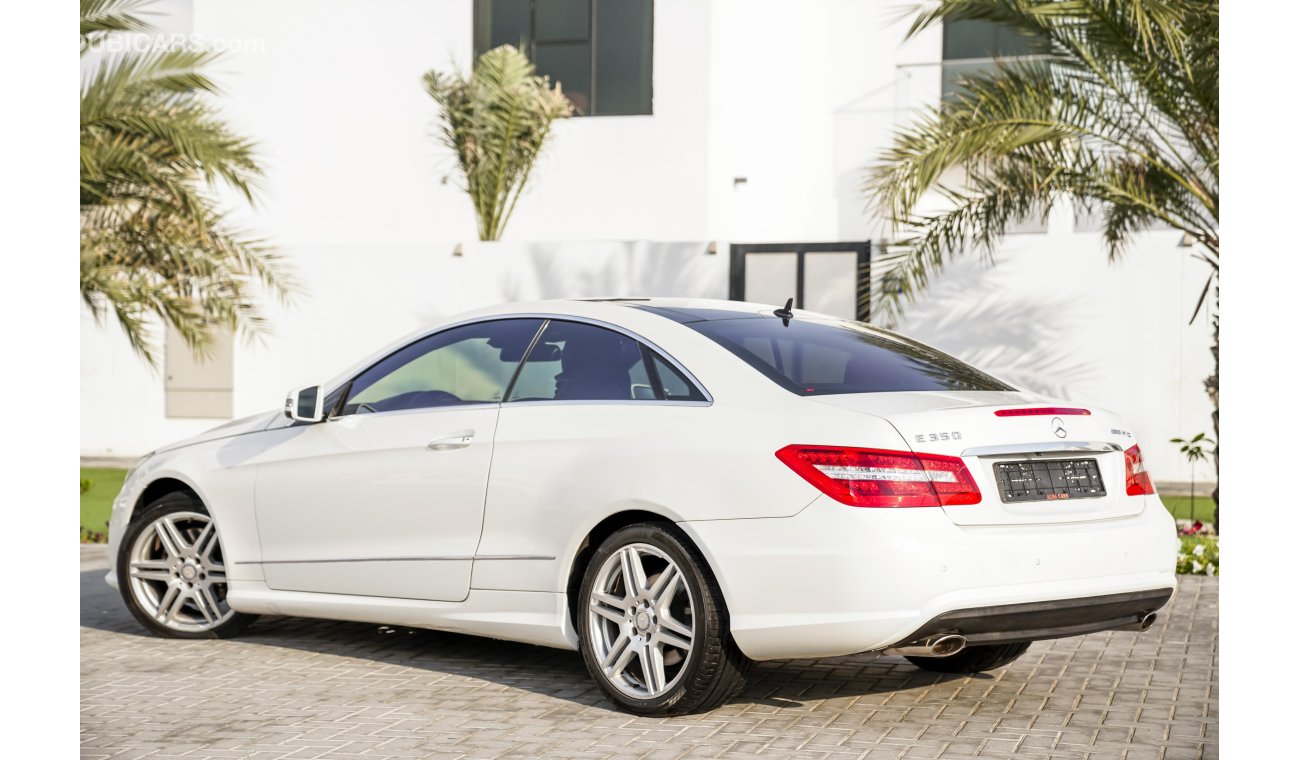 مرسيدس بنز E 350 Fully Loaded - AED 1,639 Per Month! - 0% DP