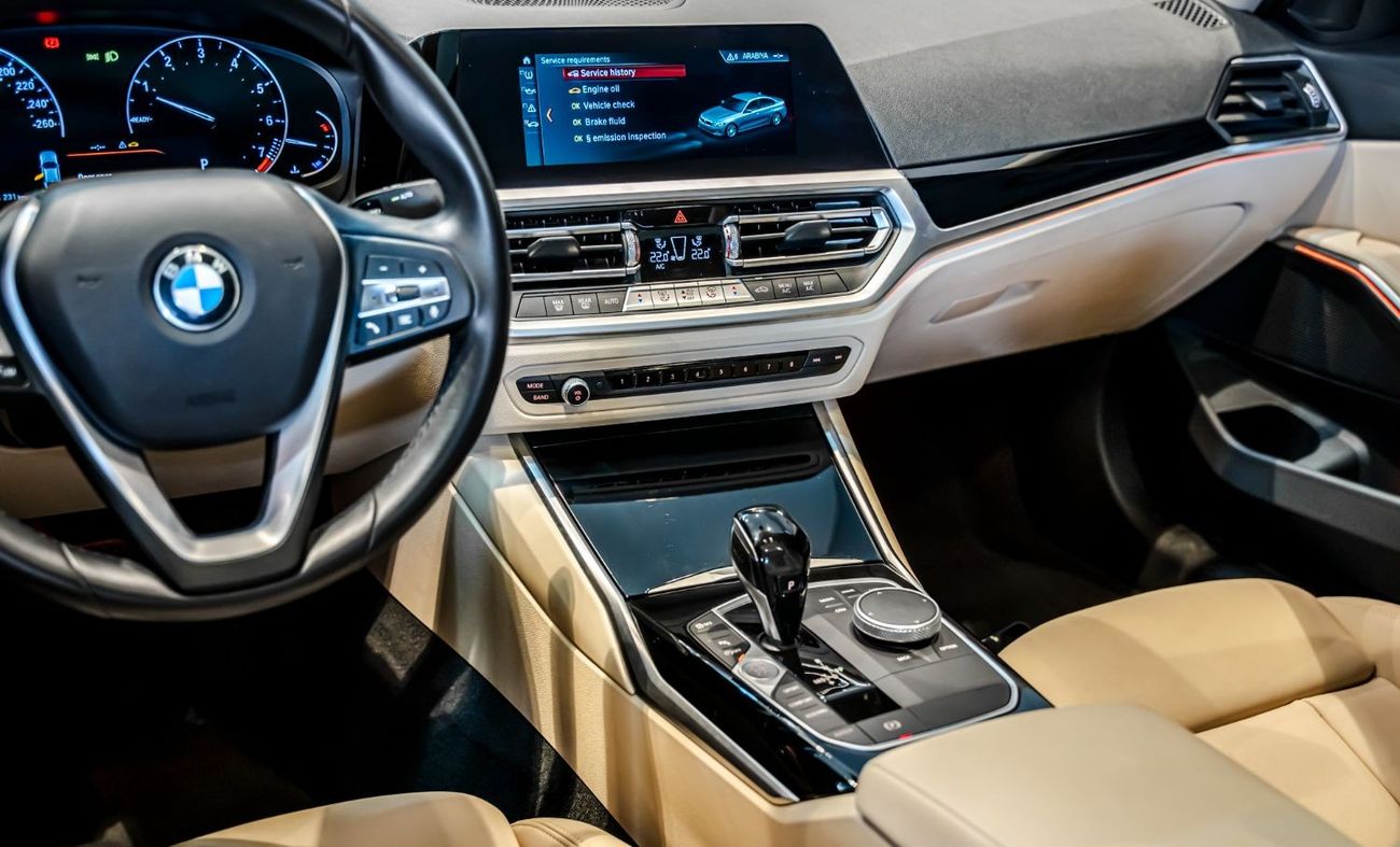 BMW 320i M Sport 2020 BMW 320i, 2025 BMW Warranty + Service Contract, Full Service History, Low KMs, GCC