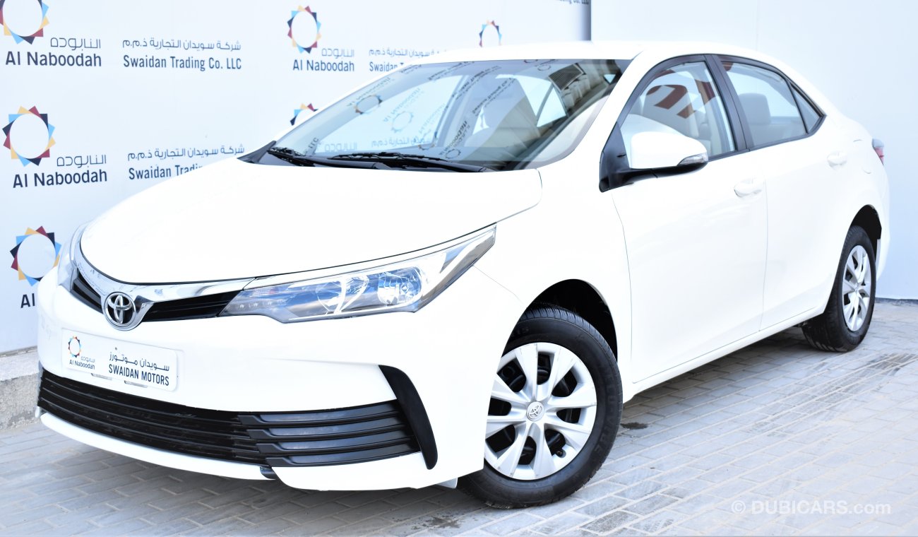 تويوتا كورولا 1.6L SE 2017 GCC SPECS WITH DEALER WARRANTY AND FREE INSURANCE