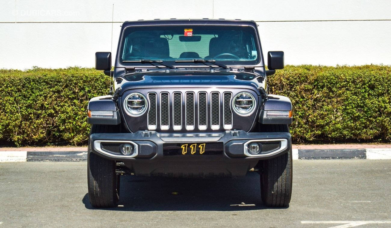 Jeep Wrangler Sahara Unlimited / Canadian Specifications