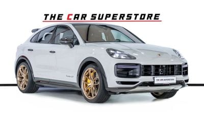 Porsche Cayenne Turbo GT 4.0L Al Nabooda Warranty Until 2027- Neodyme Rims-Carbon Roof-Yellow Calipers