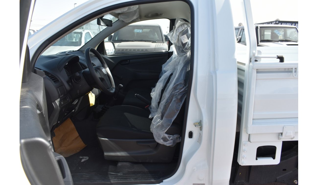 Isuzu D-Max 2.5 - TD - S/C - Flat Deck - For Export Only - Wht_Blk