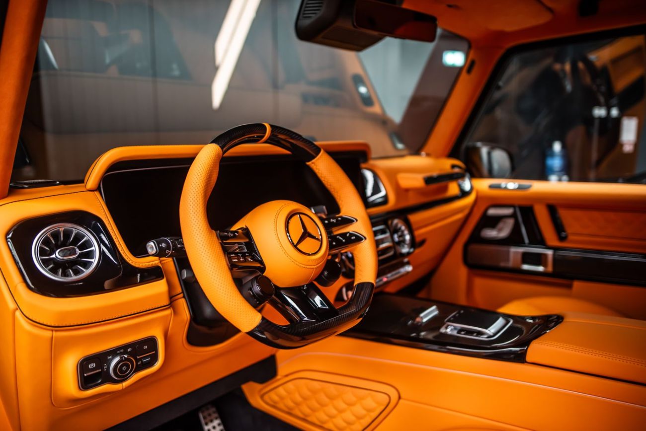 BRABUS 800 - Mercedes-AMG G 63 MY25 Black/Orange+A22+Carb Pack I&II