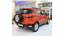 Ford EcoSport Trend Trend EXCELLENT DEAL for our Ford EcoSport 1.5L ( 2015 Model! ) in Orange Color! GCC Specs