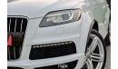 Audi Q7 TFSI quattro | 1,858 P.M | 0% Downpayment | Spectacular Condition!