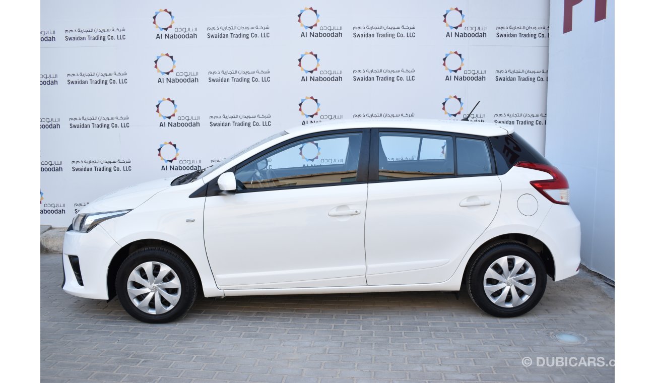 Toyota Yaris 1.3L SE HATCHBACK 2016 GCC SPECS WITH DEALER WARRANTY STARTING FROM 29,900 DHS