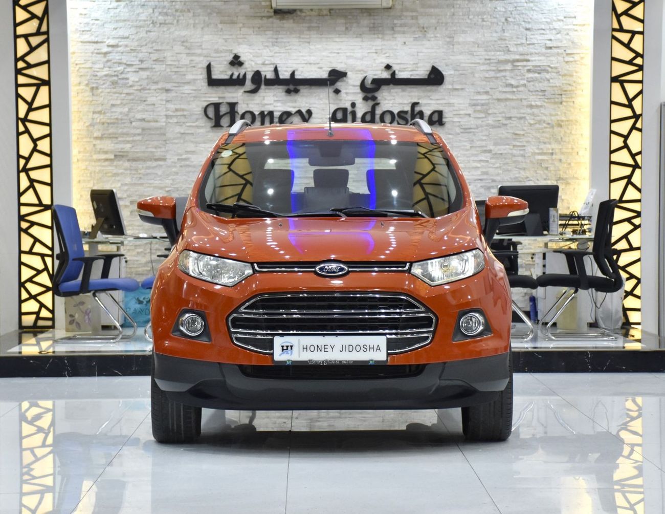 Ford EcoSport EXCELLENT DEAL for our Ford EcoSport Titanium ( 2016 Model ) in Orange Color GCC Specs
