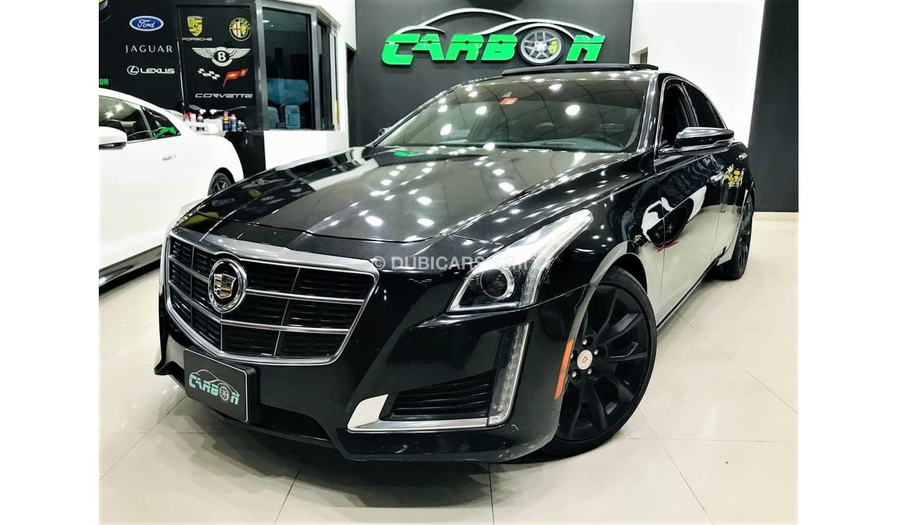 كاديلاك CTS CADILAC CTV FULL OPTION 2014 FOR 39K WITH ONE YEAR WARRANTY + INSURANCE + REGISTRATION RTA