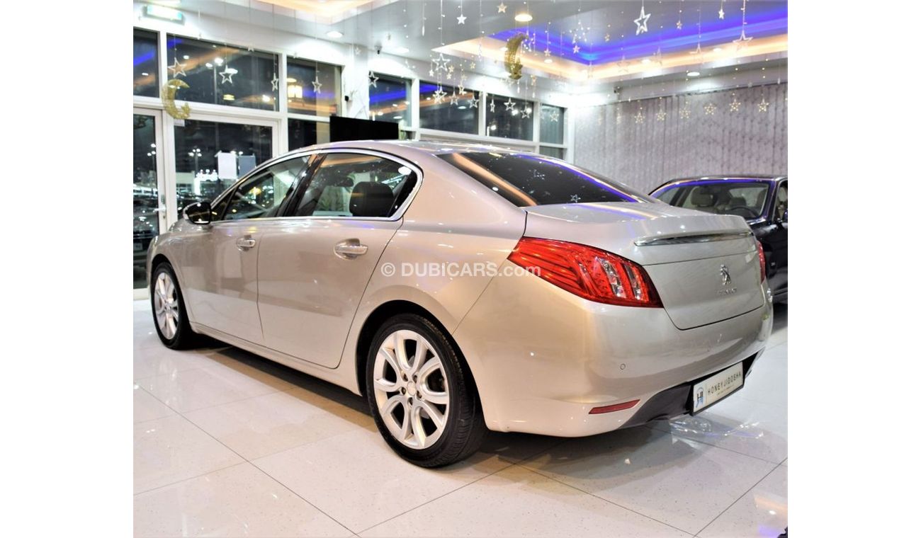 Peugeot 508 EXECELLENT DEAL for this Peugeot 508 TURBO 2015 Model!! in Silver Color! GCC Specs