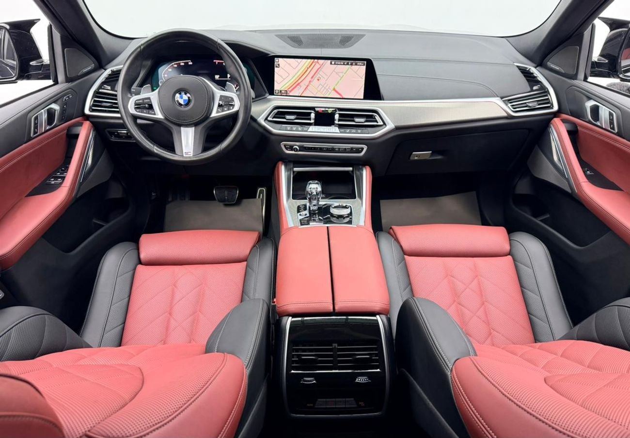 بي أم دبليو X6 2023 BMW X6 xDrive40i M-Sport, 2028 BMW Warranty + Service Pack, Full BMW Service History, GCC