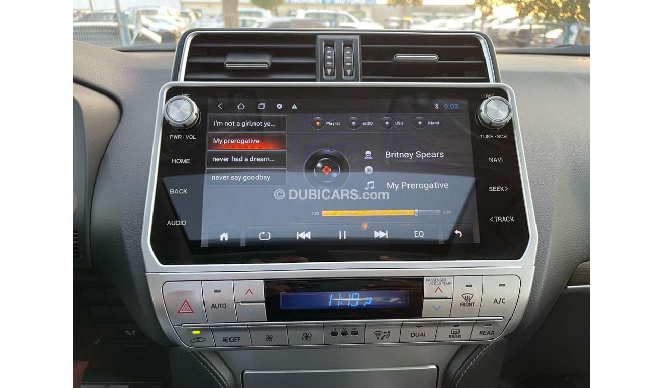 Toyota Prado VX1 2.7L VX ,  4 Cly, 4WD , Petrol ( Black/Black ) Spare Down  2022MY