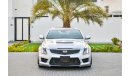 Cadillac ATS V - Carbon Fibre Pack - Under Agency Warranty - Service Contract - AED 2,330 PM - 0% DP
