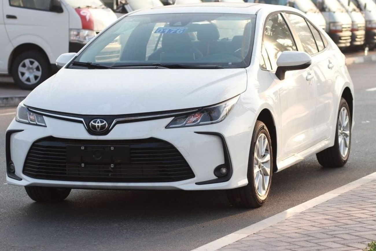 تويوتا كورولا 1.2 L ELITE , PETROL, AUTOMATIC, SUNROOF, PUSH STRT, MONITOR, BACK CAMERA, MODEL 2023 FOR EXPORT