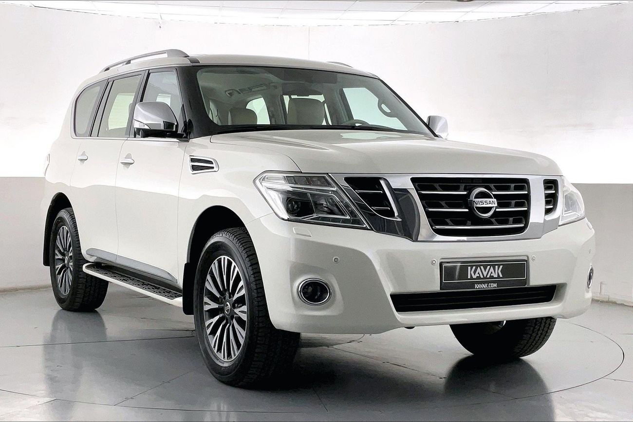 نيسان باترول SE Platinum City | ضمان مجاني لمدة عام | 0 دفعة أولى