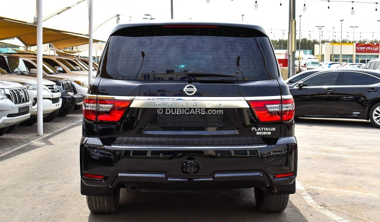 Nissan Patrol Platinum LE With 2023 body kit