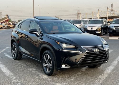لكزس NX200t لكزس NX تيربو 2020 كاملة المواصفات، محرك 2.0 لتر V4، دفع رباعي، كاميرا خلفية وحساسات، فتحة سقف، مفتا