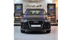 Audi Q3 EXCELLENT DEAL for our AUDI Q3 ( 2.0T Quattro ) 2013 Model!! in Black Color! GCC Specs