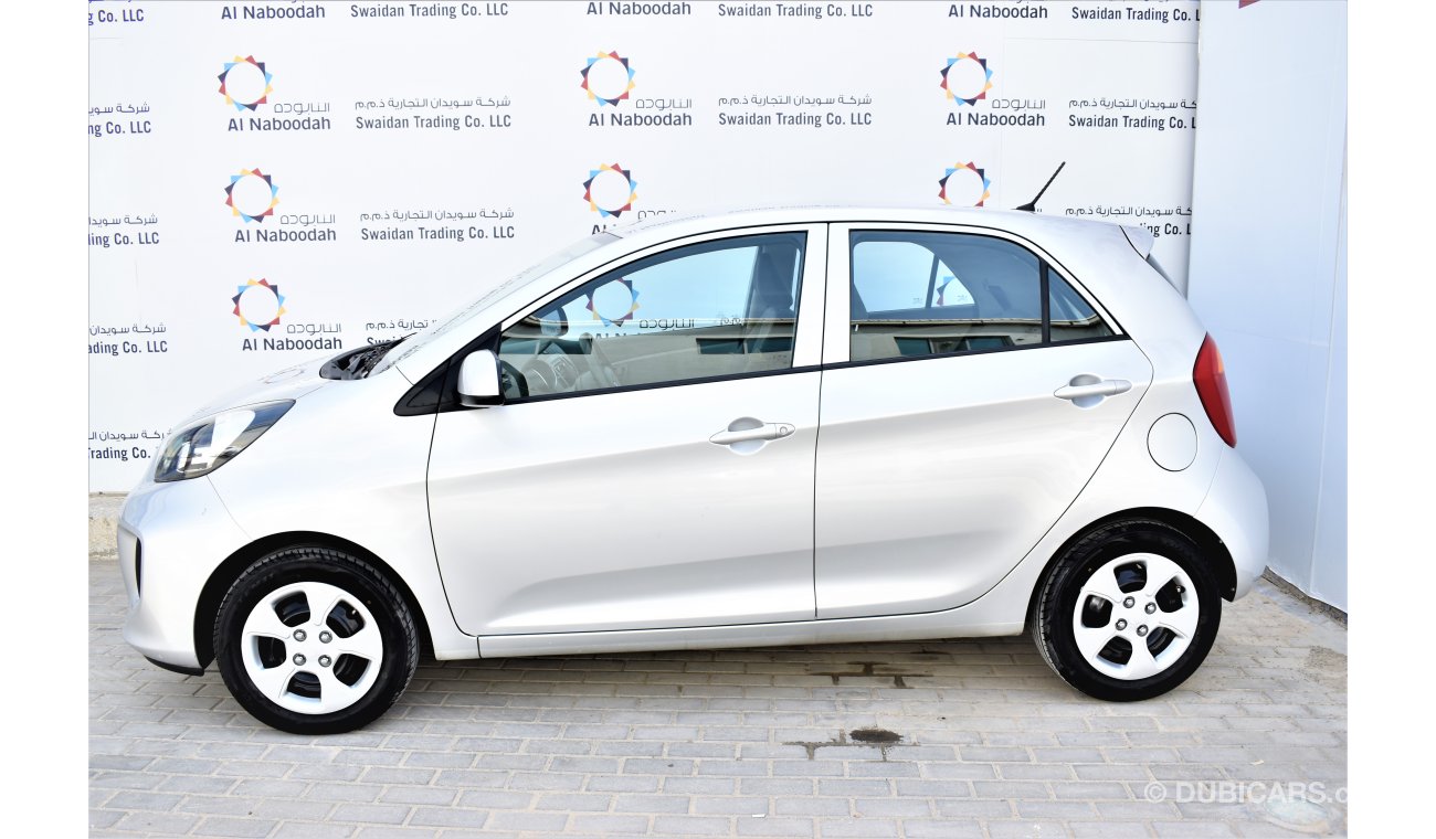 Kia Picanto 1.2L EX 2017 GCC DEALER WARRANTY WITH 1 YEAR OR 20K SERVICE CONTRACT