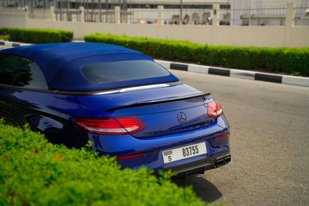 مرسيدس بنز C 63S AMG 4.0L V8 BiTurbo, 510 HP Convertible