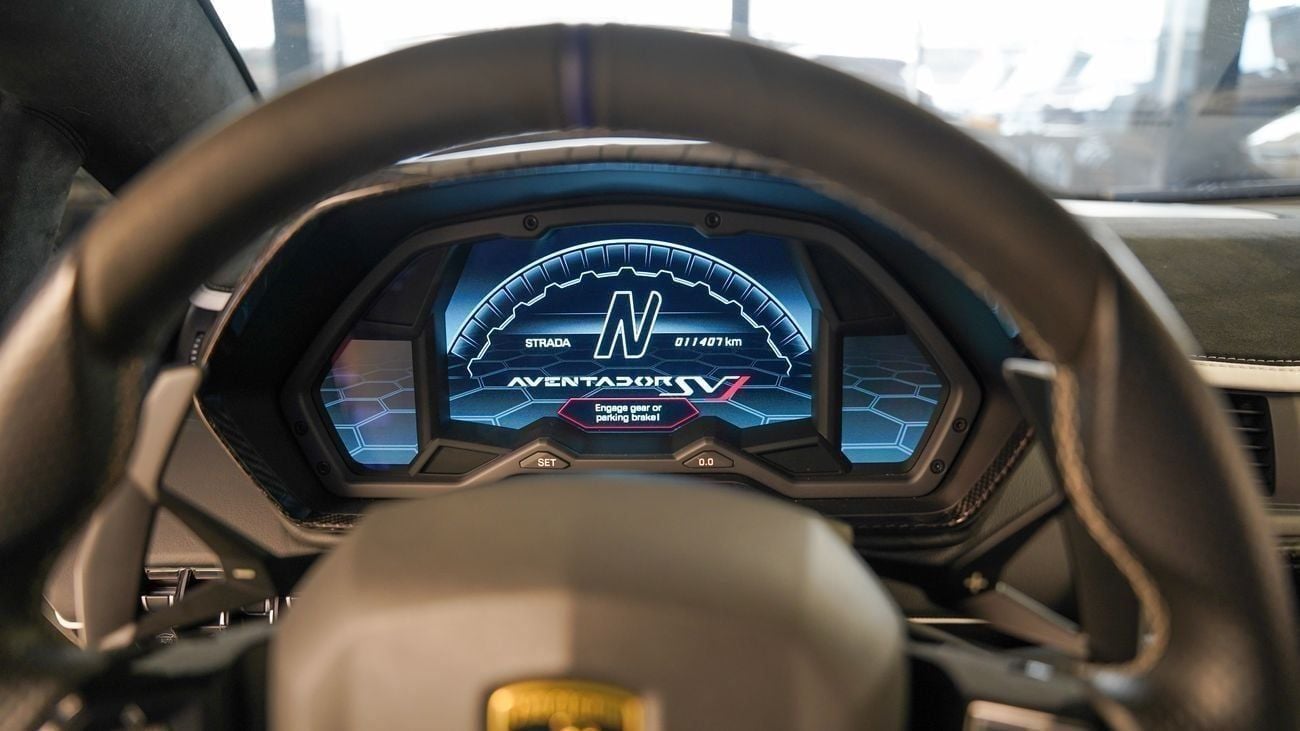 لامبورغيني أفينتادور Lamborghini Aventador SVJ – 2019 (1 of 900 Worldwide)