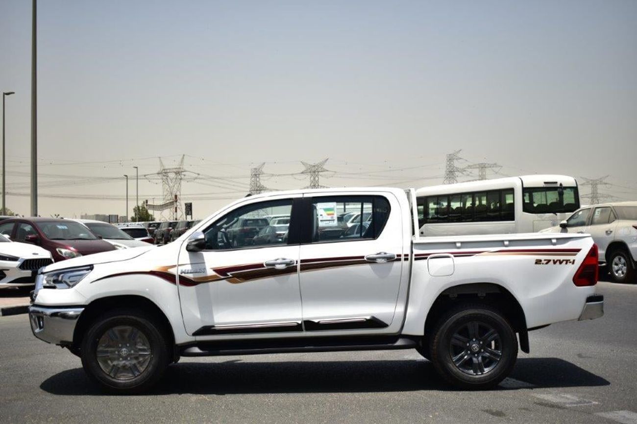 Toyota Hilux 2025 MODEL TOYOTA HILUX DOUBLE CAB GLX 2.7L 4WD 5-SEATER MANUAL TRANSMISSION