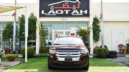 Ford Edge Gulf without accidents No. 2, burgundy, inside beige, without accidents, cruise control, rear wing c