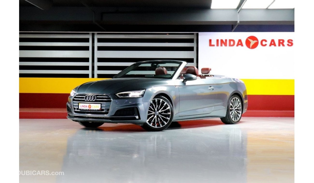 أودي A5 Audi A5 40 TFSI S-Line 2018 Convertible GCC under Warranty with Flexible Down-Payment.