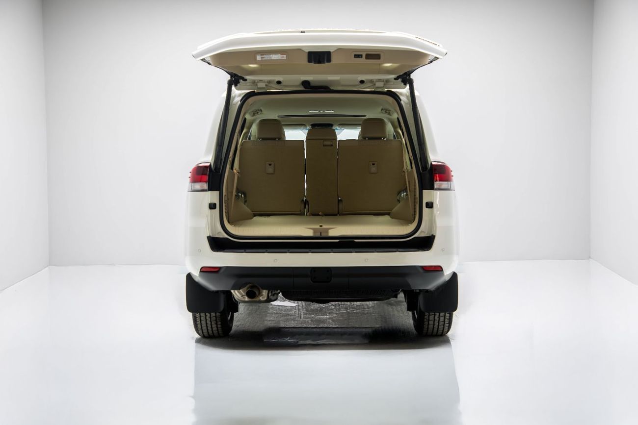 Toyota Land Cruiser GXR 4.0L - White Pearl Inside Beige | Export Only