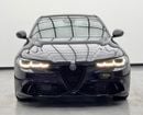 ألفا روميو جوليا 2024 Alfa Romeo Giulia Competizione Q2, 2030 Alfa Romeo Warranty + Service Pack, Very Low Km, GCC