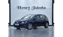Volkswagen Golf EXCELLENT DEAL for our Volkswagen Golf TSi ( 2016 Model ) in Blue Color GCC Specs
