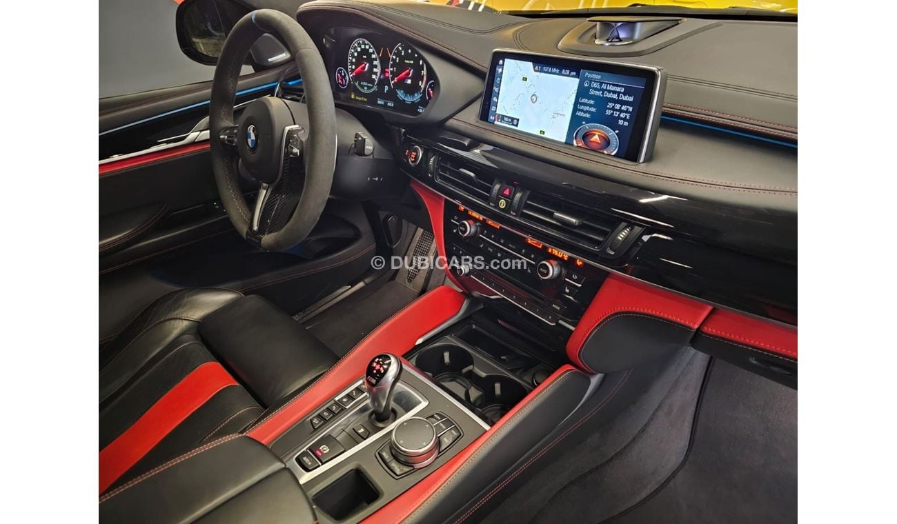 BMW X6M X6 MPOWER BLACK FIRE EDITION/2018 GCC /59000KM