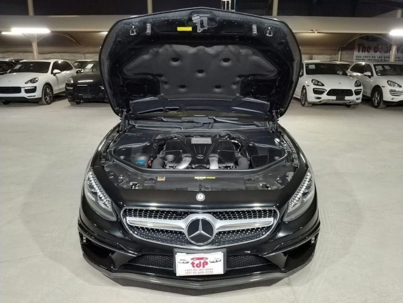 مرسيدس بنز S 550 كوبيه MERCEDES S CLASS COUPE S550 BLACKBISON WALDAERO KIT 4.7L 2015, BURMESTER SPEAKER, SIX BUTTONS AND MO