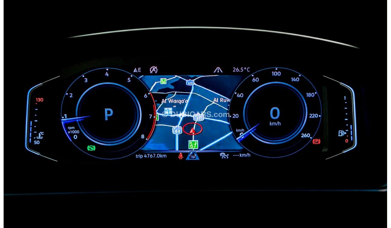 فولكس واجن تيجوان 2019 Volkswagen Tiguan R-Line 4-Motion, 2024 Agency Warranty, Low KMs, GCC