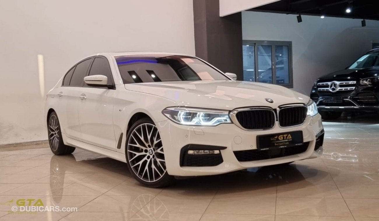 بي أم دبليو 530 2018 BMW 530i M Sport, October 2024 BMW Warranty + Service Contract, Fully Loaded, GCC