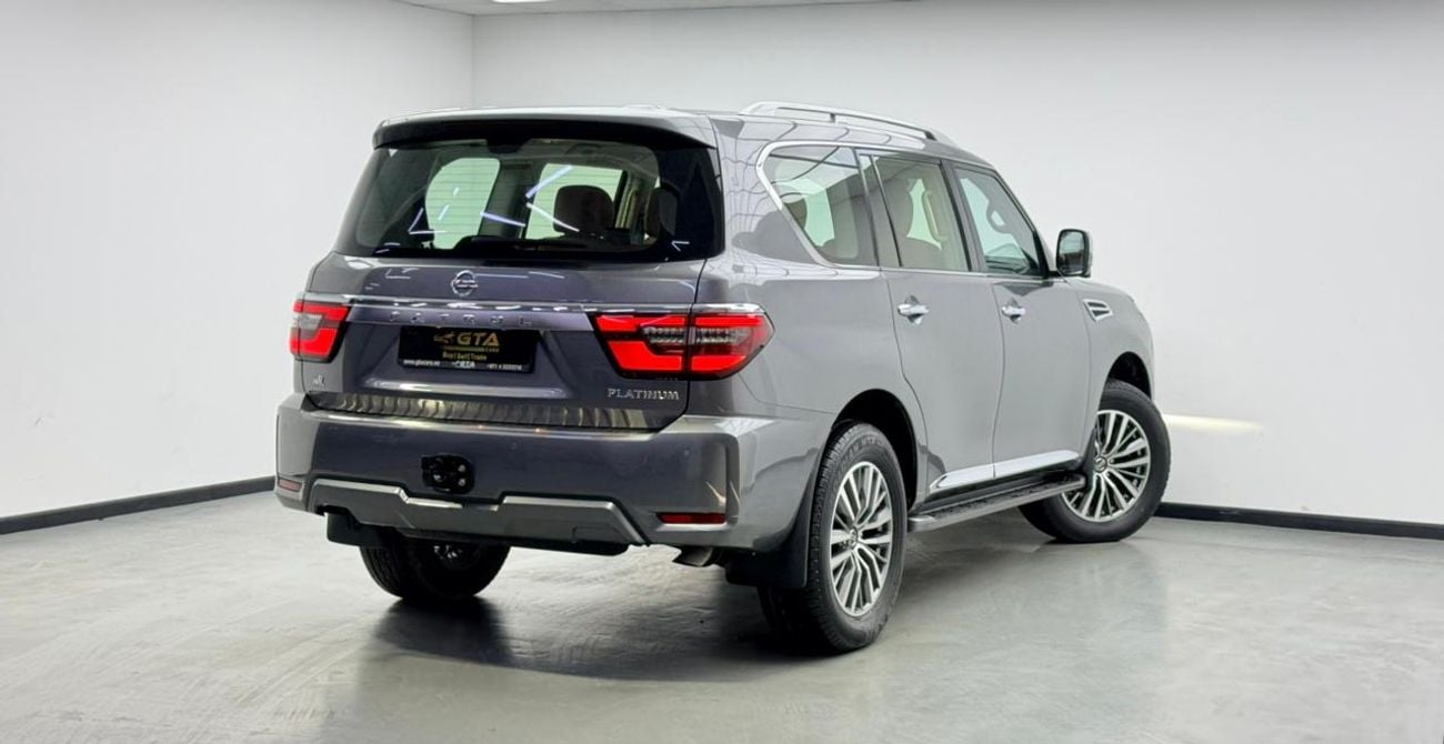 Nissan Patrol SE PLATINUM CITY 2020 Nissan Patrol SE Platinum, Warranty, Full Service History, 8 Seater, Fully Loaded, GCC