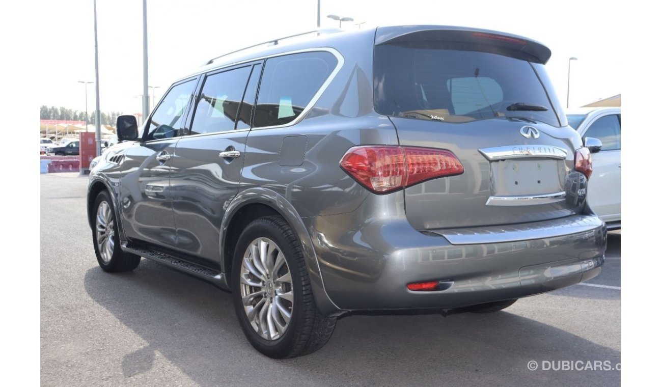 Infiniti QX80 Luxury 8st Luxury 8st AED 1,750PM | Infiniti QX80 | 2016 | GCC |