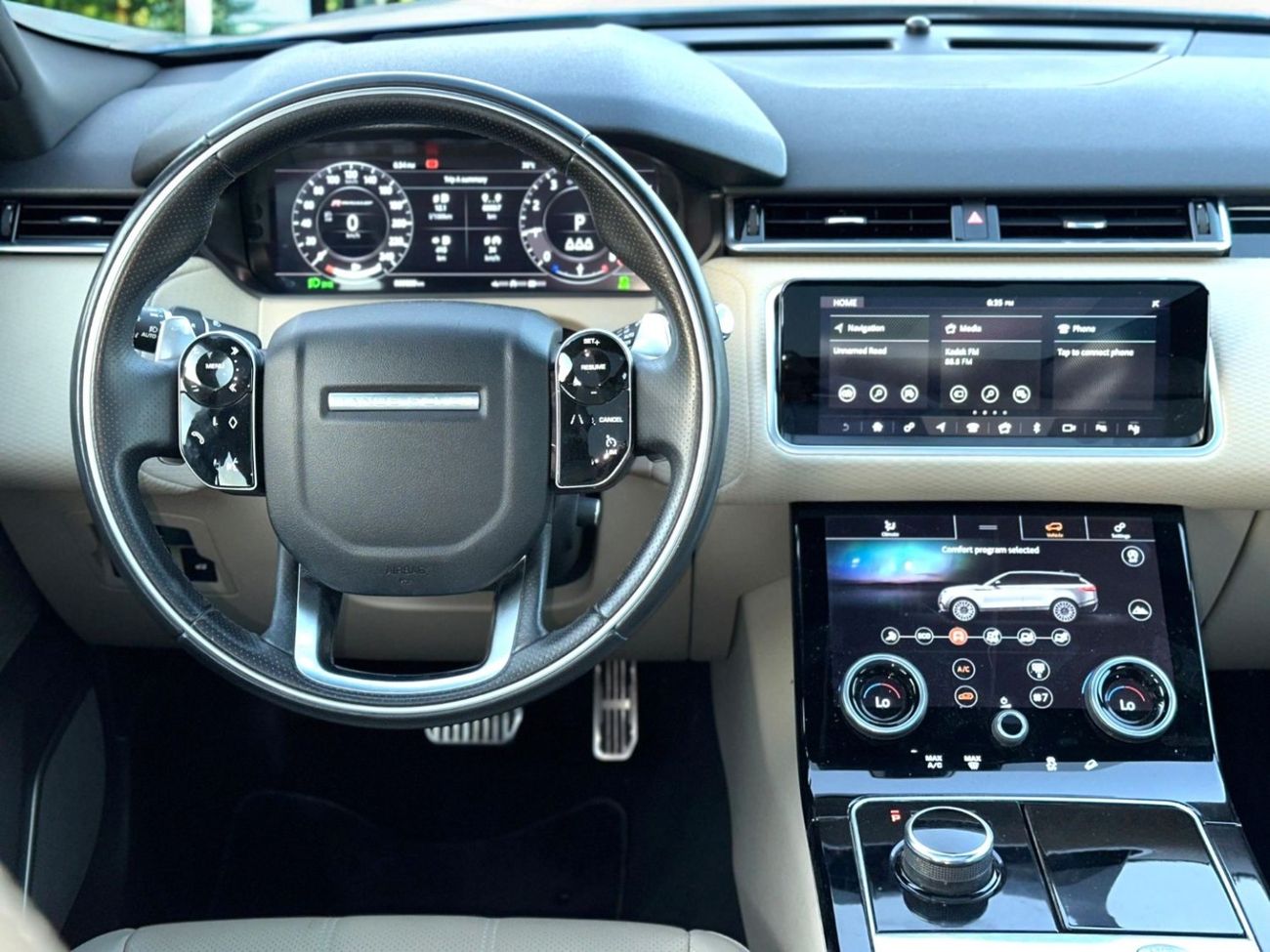 2020 Land Rover Range Rover Velar R Dynamic S Inside Used Land Rover Range Rover Velar P250 R-Dynamic SE 2.0L AED 2,380 PM ...