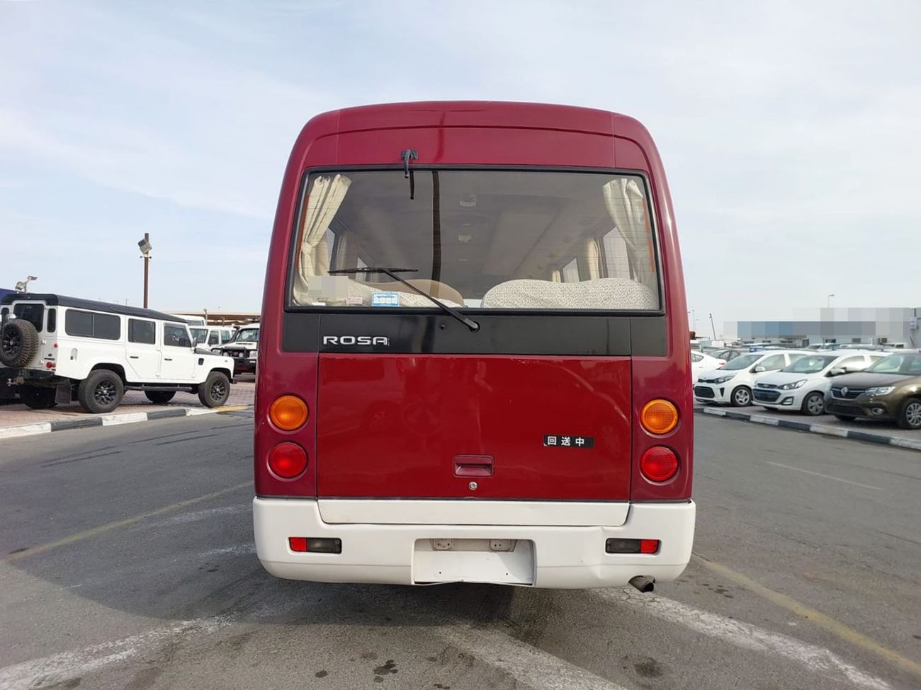ميتسوبيشي روزا MITSUBISHI ROSA BUS RHD 1999 MODEL 4.8 L DIESEL AUTOMATIC(PM00631)