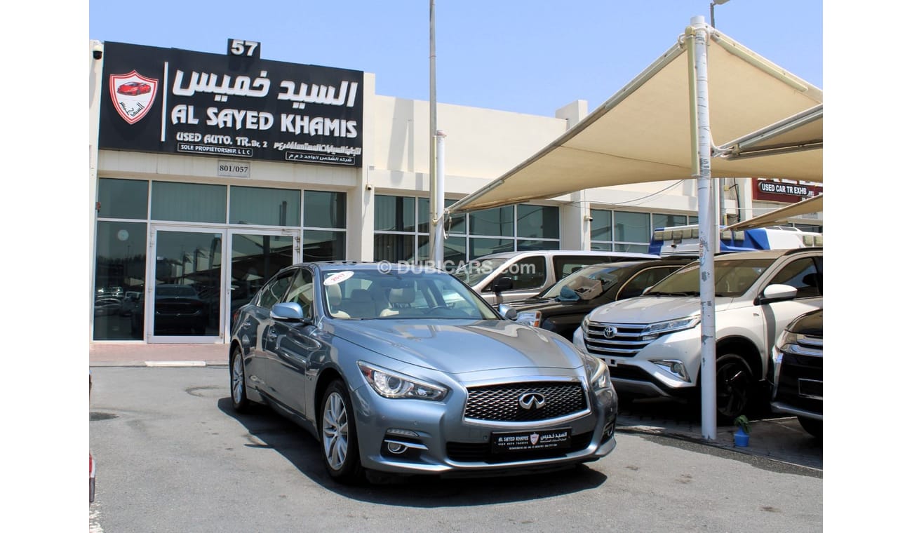 Infiniti Q50 GCC - ACCIDENTS FREE - FULL OPTION - 2.0 TWIN TURBO