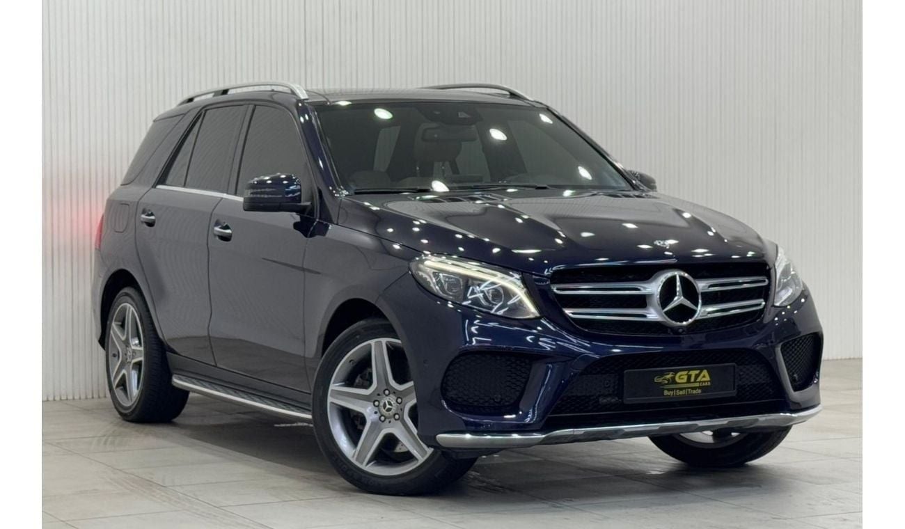 Mercedes-Benz GLE 400 4MATIC 3.0L 2017 Mercedes Benz GLE400 4MATIC, Full Mercedes Service History, Full Options, GCC