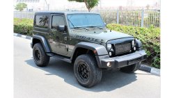 Jeep Wrangler 2015/ JEEP WRANGLER /SPORT/ GCC/ FULL SERVICE HISTORY / 100% ORIGINAL PAINT / 1 YEAR WARRANTY