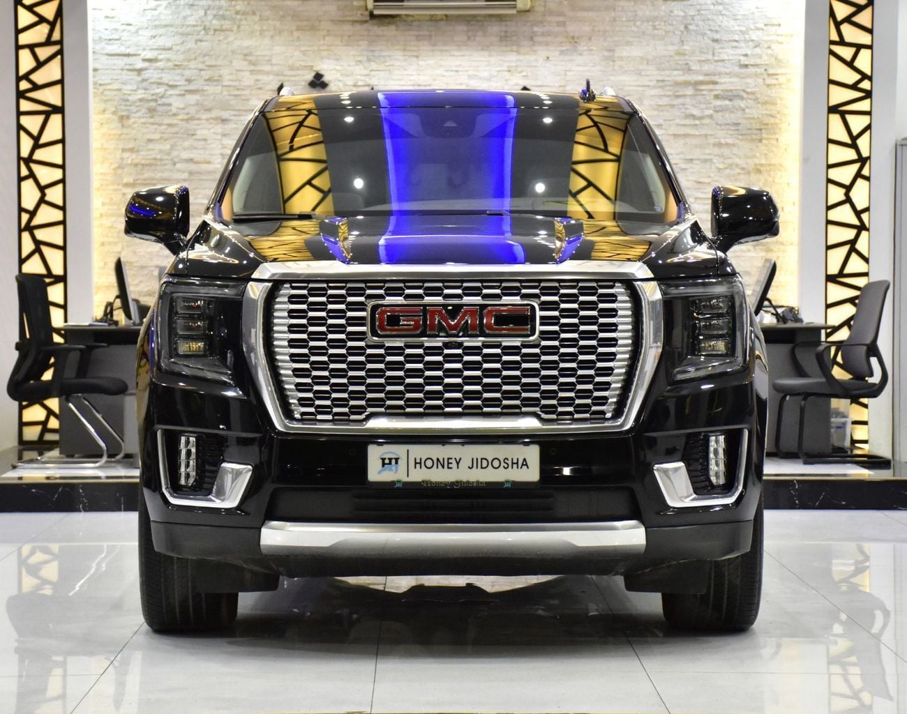 GMC Yukon DENALI EXCELLENT DEAL for our GMC Yukon (2023 Model) in Black Color GCC Specs