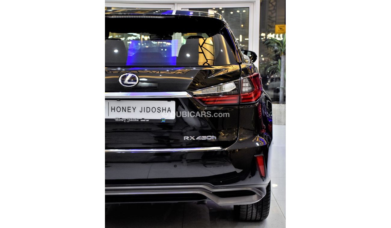 Lexus RX450h EXCELLENT DEAL for our Lexus RX450 F-Sport HYBRID ( 2017 Model ) in Black Color GCC Specs