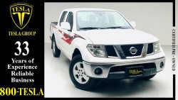 Nissan Navara SE + AUTOMATIC GEAR + FULL OPTION / GCC / 2016 / UNLIMITED MILEAGE WARRANTY + FREE SERVICE / 605 DHS