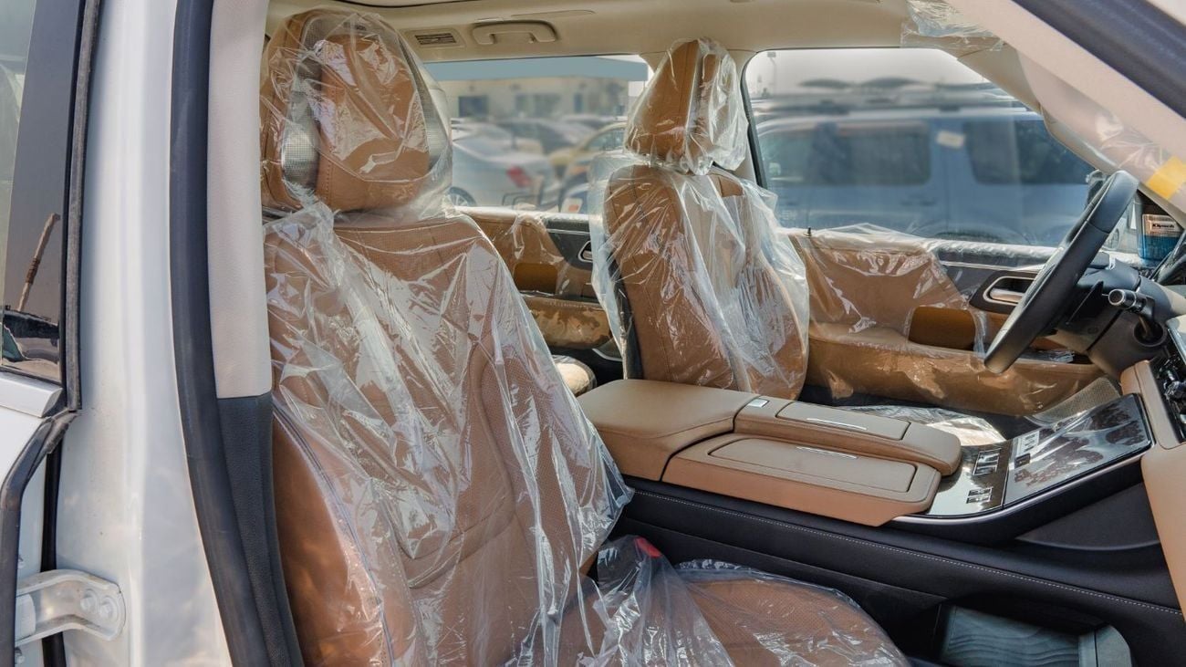 إنفينيتي QX80 2026 Infiniti QX80 Sensory 3.5L AT Petrol (White-Tan)